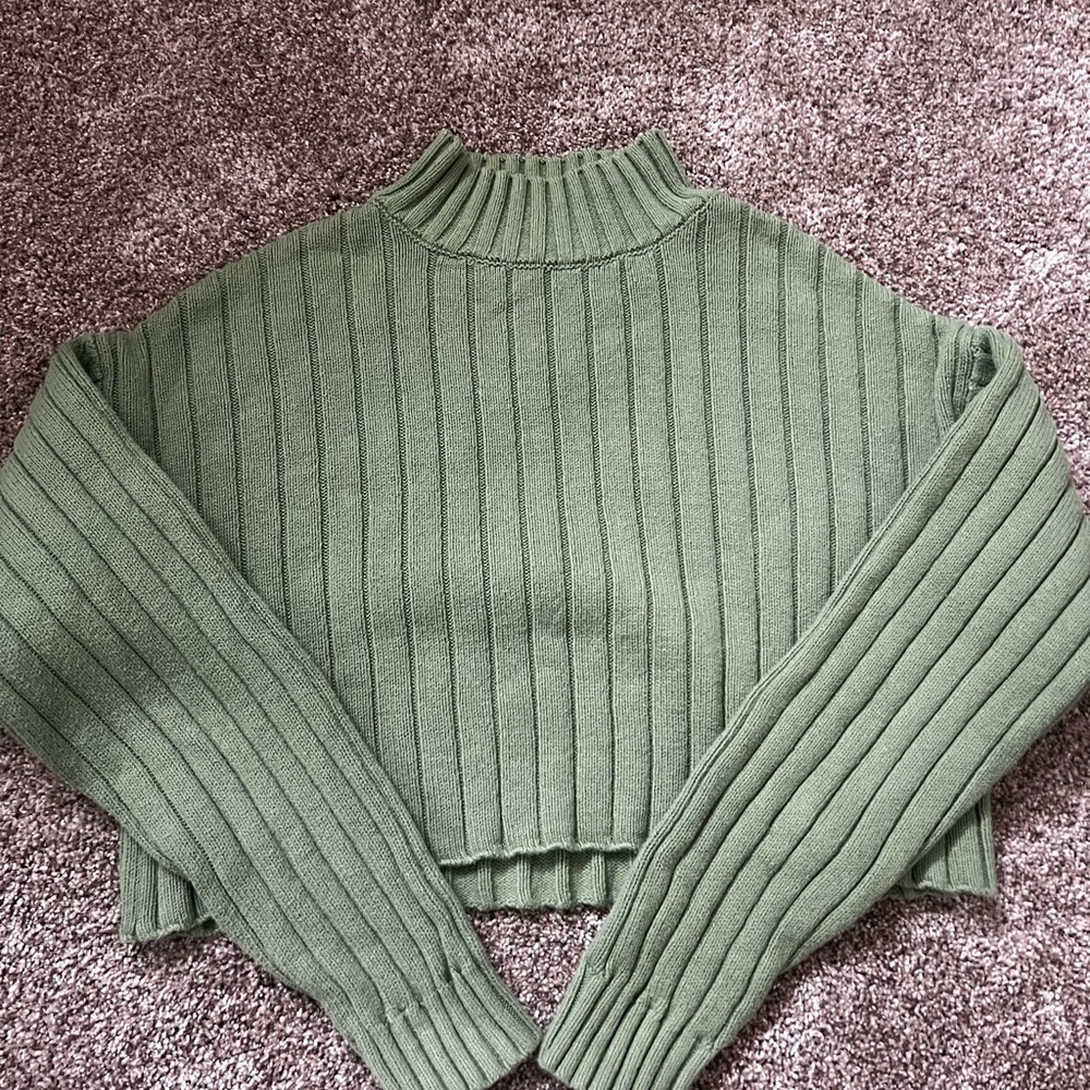 La Hearts Olive Knit Top